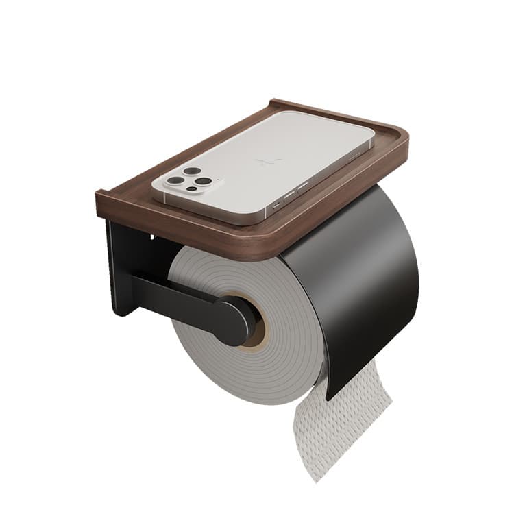 トイレ収納 スマート棚付きトイレットペーパーホルダー