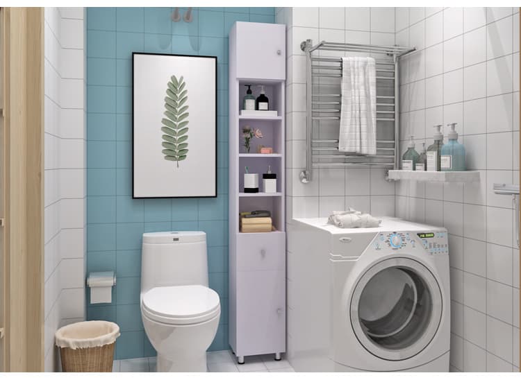 トイレ収納 スリム収納棚 タワー型トイレラック