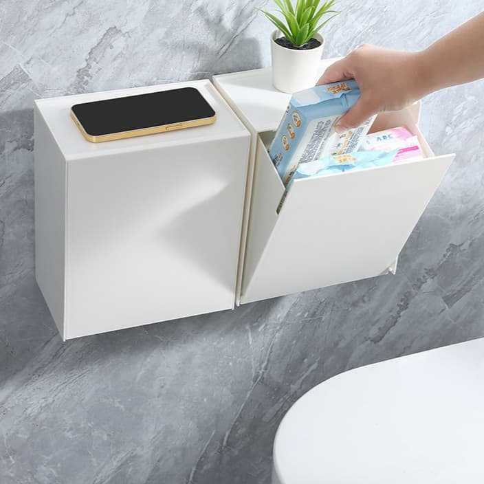 壁面取付型トイレ収納ボックス