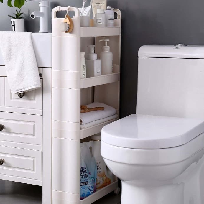 トイレ収納 すき間収納スリムラック
