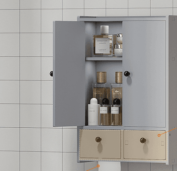 トイレ収納 スマート収納トイレキャビネット