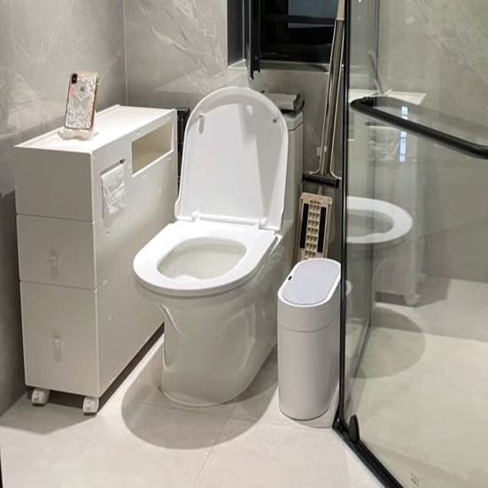 隙間活用スマートトイレ収納ラック
