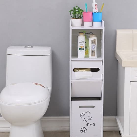 スリムトイレ収納ラック