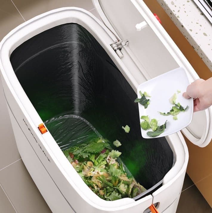 トイレ収納 隠しフタ付き便利サニタリーボックス