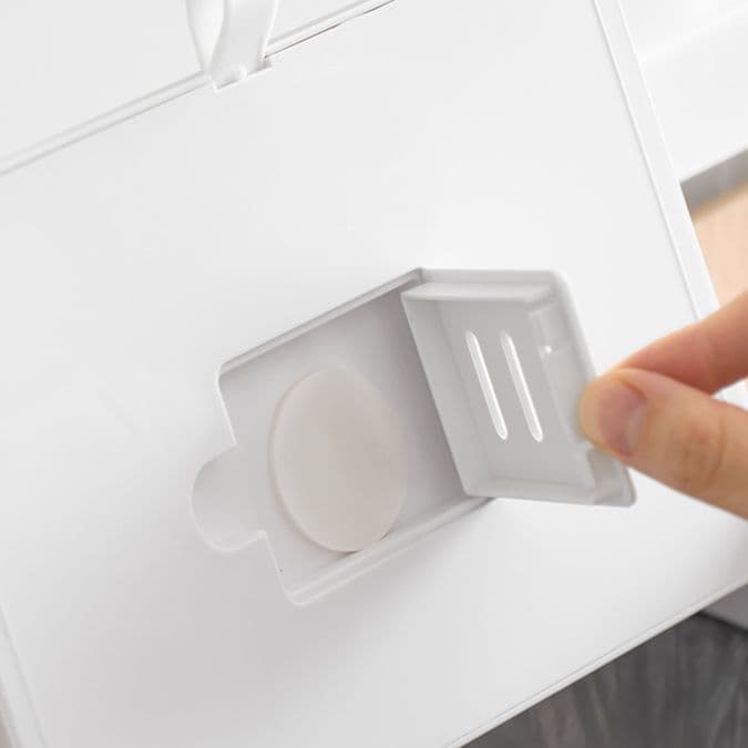 トイレ収納 壁掛け式スマートサニタリーボックス