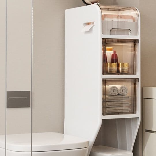 トイレ収納 多機能トイレ収納スリムラック