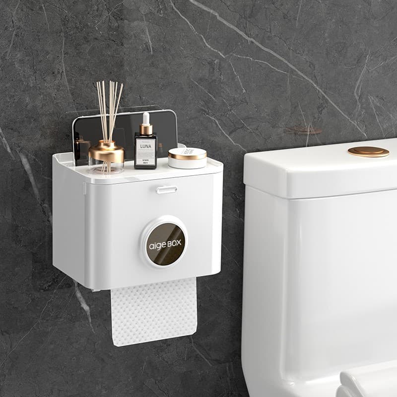 トイレ収納 スマート多機能トイレットペーパーホルダー
