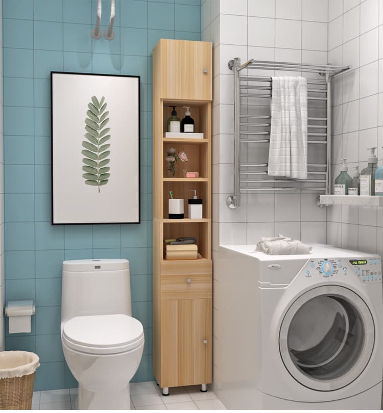 トイレ収納 スリム収納棚 タワー型トイレラック