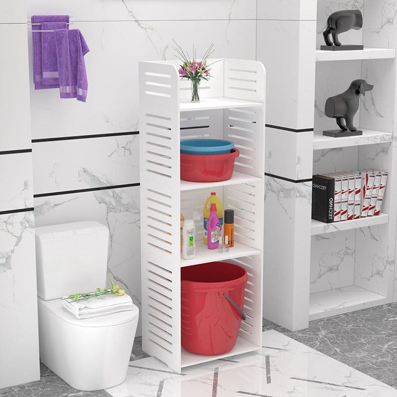 かわいい猫モチーフ トイレ収納ラック