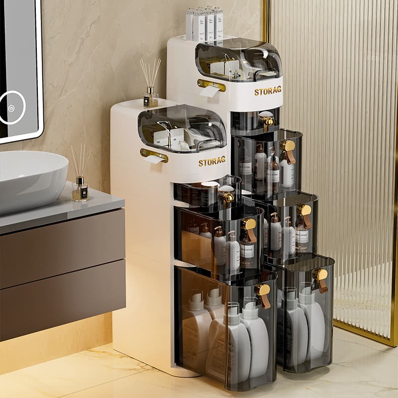 縦型トイレ収納マルチストッカー