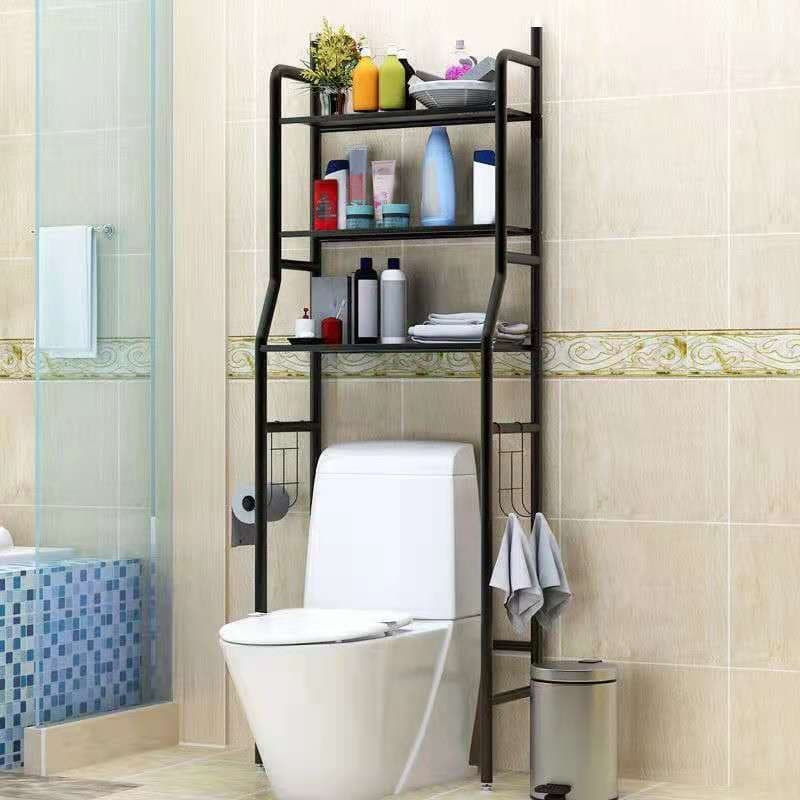 トイレ収納 トイレ・洗濯機上収納ラック多機能棚