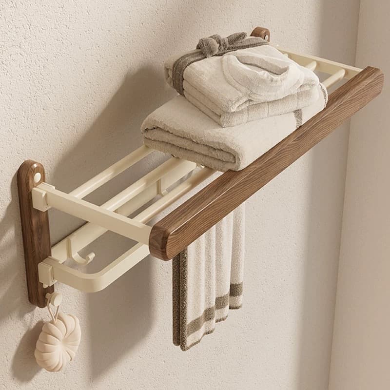 壁掛け二段トイレ収納ラック