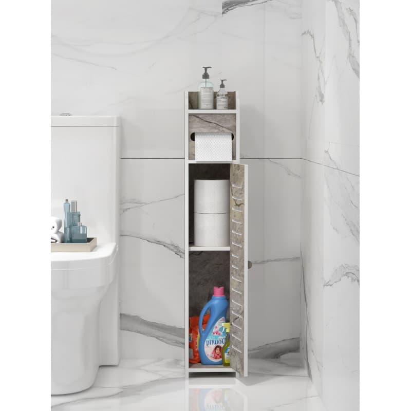 スリムトイレ収納 縦型ラック