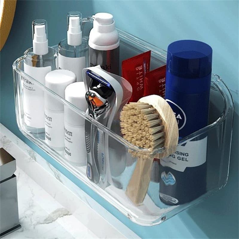 トイレ収納 高級化粧品収納ケース コスメスタンド 壁掛け