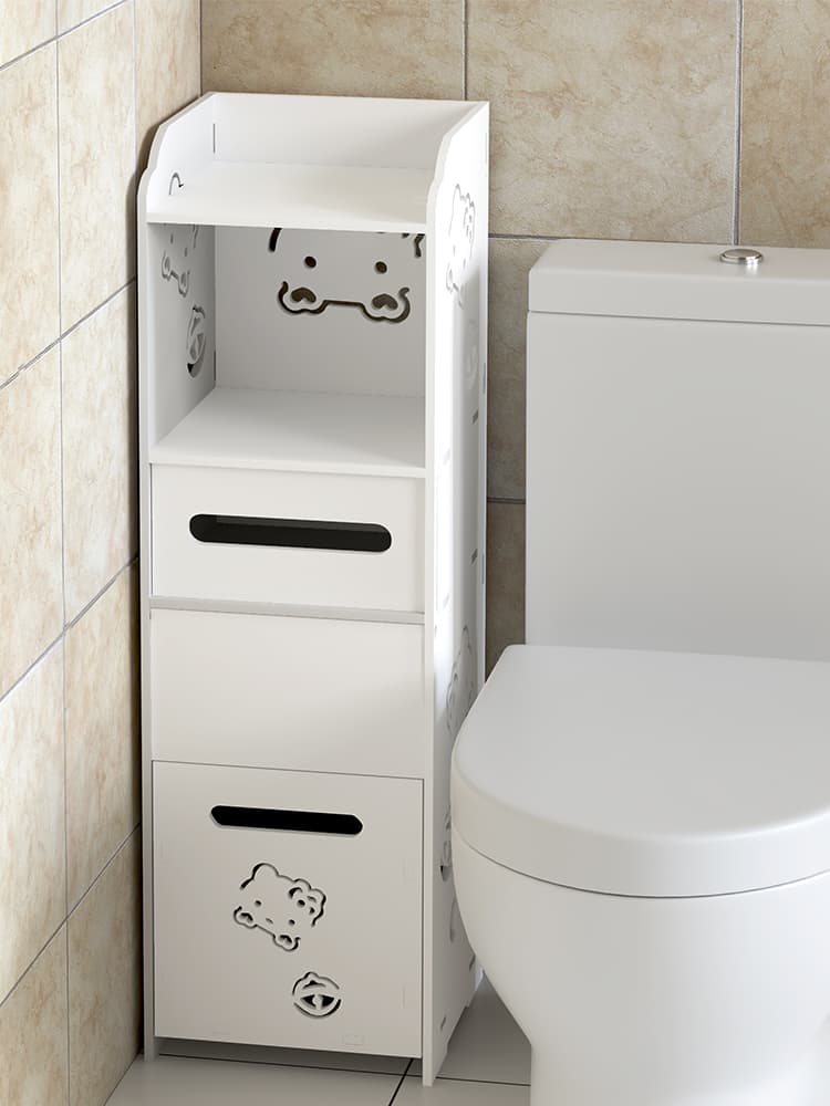 トイレ収納 スリム多機能トイレ収納ラック