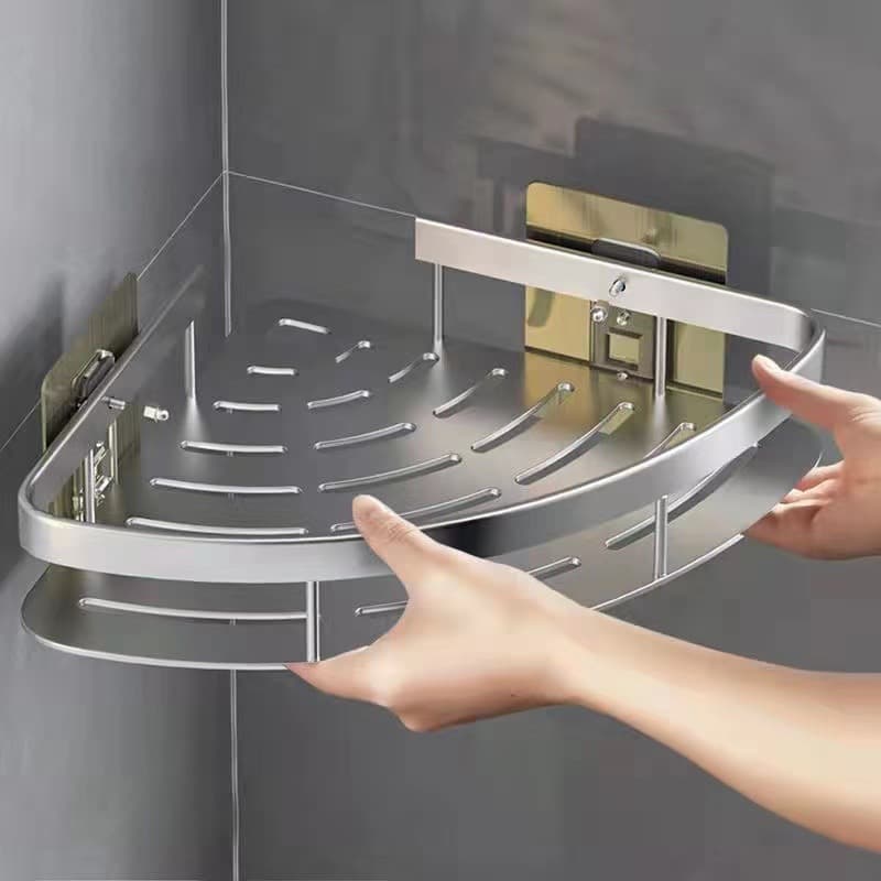 浴室用コーナーラック トイレ収納アイテム