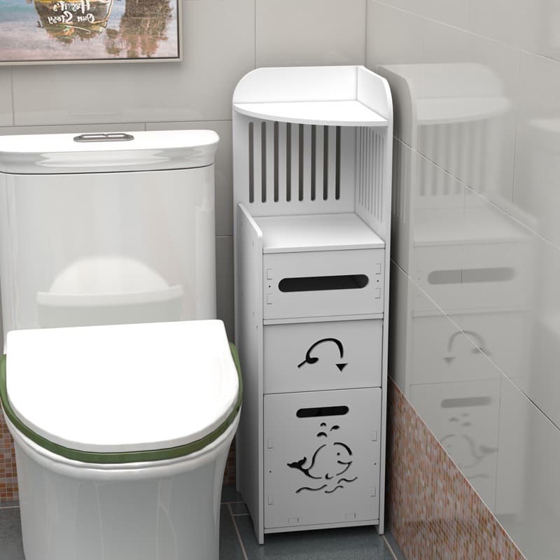 スリムトイレ収納 シンプルラック