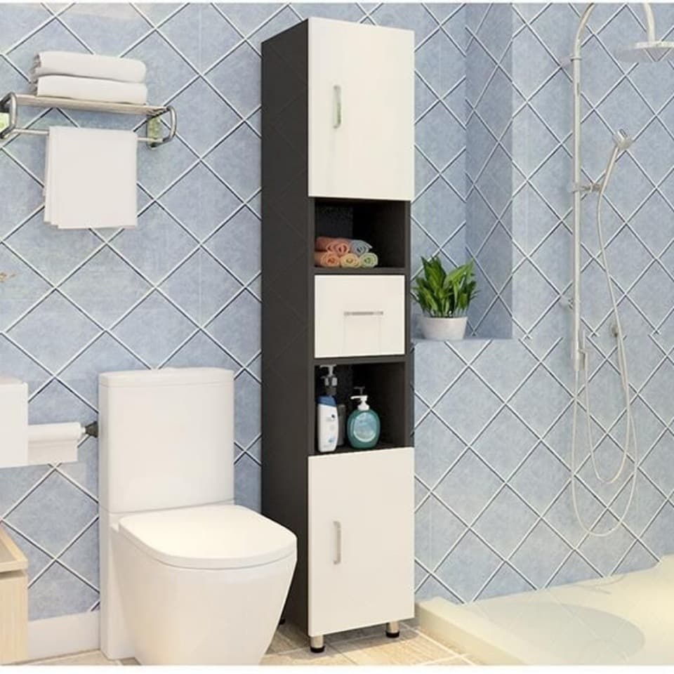 スリムトイレ収納タワーラック