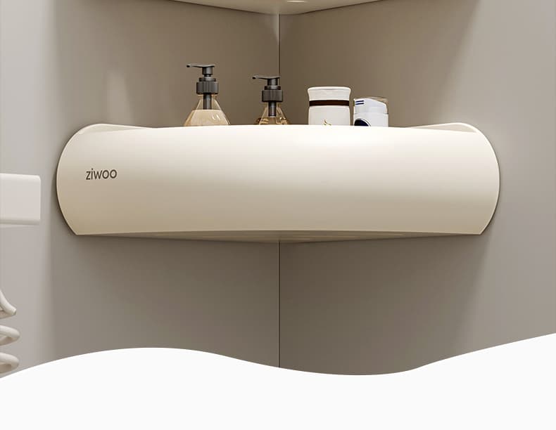 トイレ収納 壁掛け角型トイレ収納棚