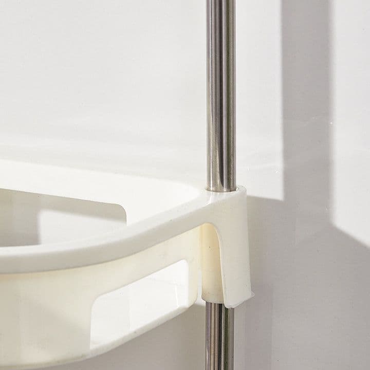 トイレ収納 壁掛け二段式トイレ収納棚