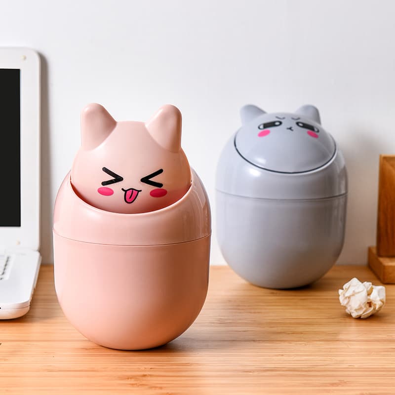 かわいい動物のふた付きトイレ収納ボックス
