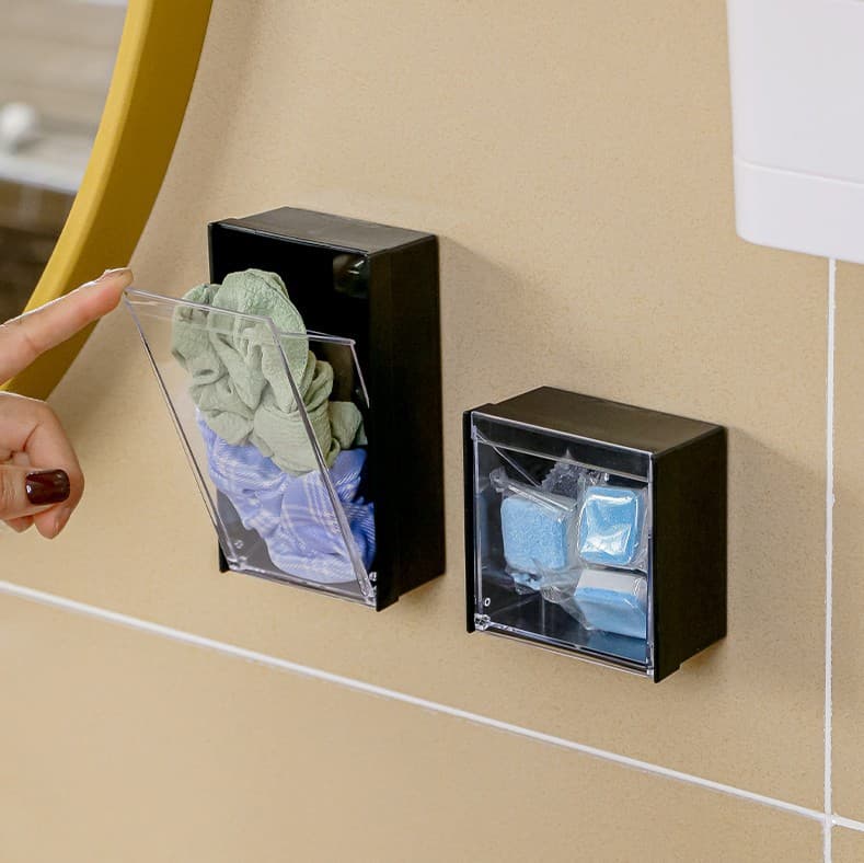トイレ収納 シンプル壁掛けストックケース