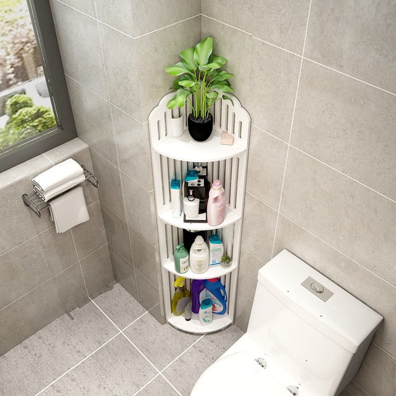 コーナーラック トイレ収納 フラワー